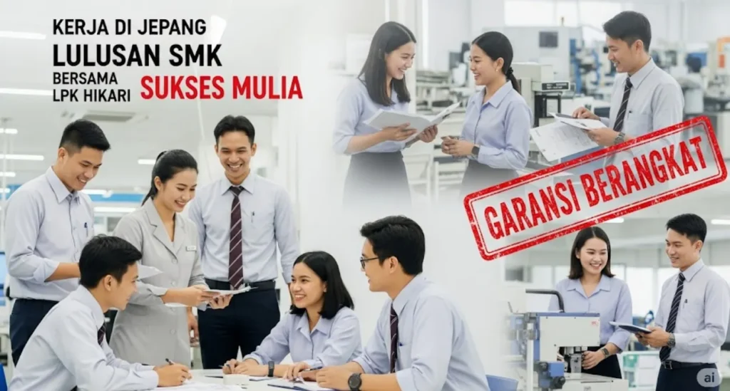 Kerja di Jepang Lulusan SMK