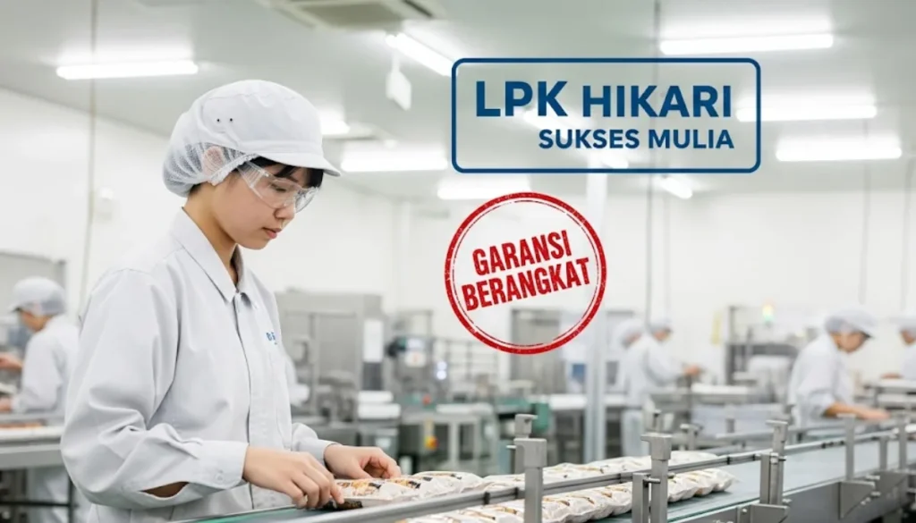 Kerja di Jepang Lulusan SMK Pengolahan Makanan