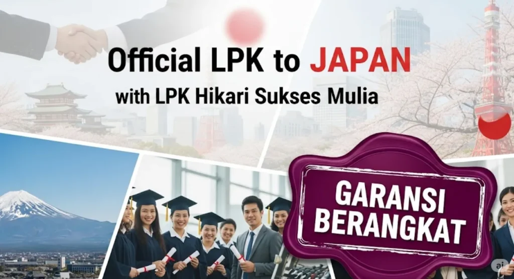 LPK Resmi ke Jepang
