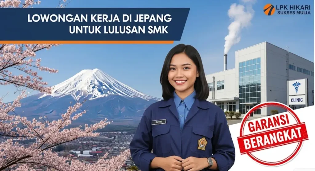 Lowongan Kerja Di Jepang Untuk Lulusan SMK