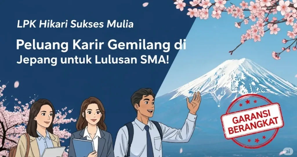 Lowongan Kerja Jepang Lulusan SMA