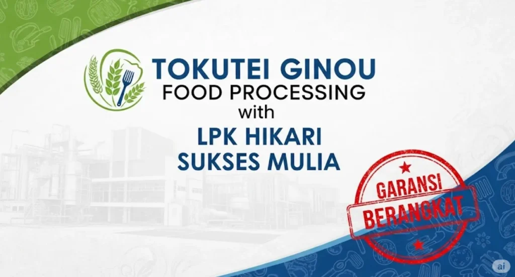 Syarat Tokutei Ginou Pengolahan Makanan